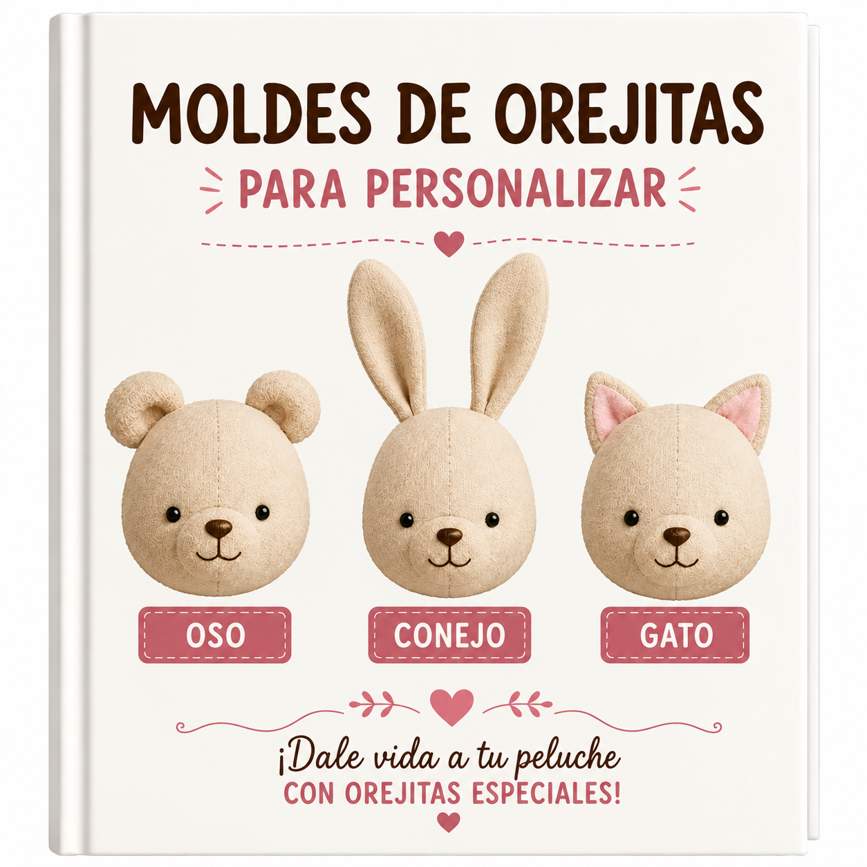 Moldes de orelhas para personalizar